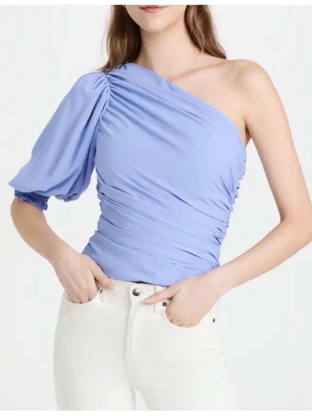 Amanda Uprichard Beckham Top English Lavender Blue